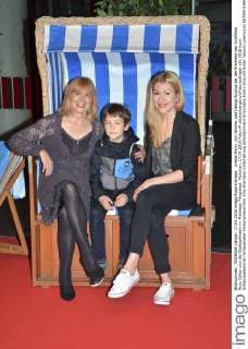 Ursela Monn, Juri Winkler und Genija Rykova bei der Premiere des Kinofilms Rico, Oskar und der Diebstahlstein im Mathäser Filmpalast. München, 17.04.2016 Foto:xP.xSchönbergerx xFuturexImage