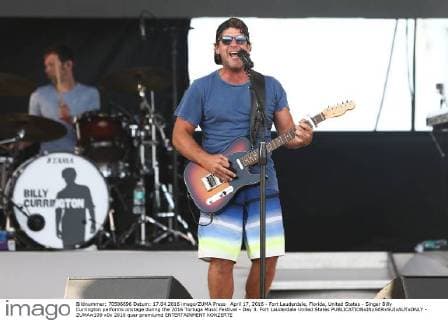 April 17, 2016 - Fort Lauderdale, Florida, United States - Singer Billy Currington performs onstage during the 2016 Tortuga Music Festival - Day 3. Fort Lauderdale United States - ZUMAw109