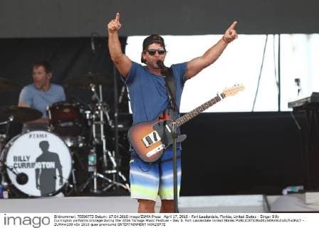 April 17, 2016 - Fort Lauderdale, Florida, United States - Singer Billy Currington performs onstage during the 2016 Tortuga Music Festival - Day 3. Fort Lauderdale United States - ZUMAw109