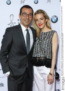 Erol Sander mit Ehefrau Caroline, Felix Burda Award 2016 in der BMW Welt in Muenchen am 17.04.2016