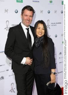 Jonny Jürgens mit Ehefrau Felix Burda Award 2016 in der BMW Welt in Muenchen am 17.04.2016