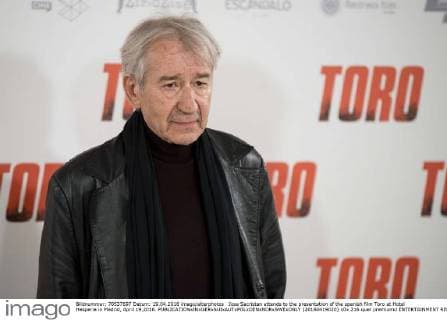 Jose Sacristan attends to the presentation of the spanish film Toro at Hotel Hesperia in Madrid, April 19,2016.  (20160419020)