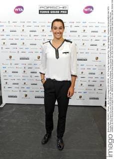 WTA Porsche Tennis Grand Prix. Tennis-Spielerin Caroline Garcia anläßlich des WTA Porsche Tennis Grand Prix am 18.04.2016 in der Porsche-Arena Stuttgart.