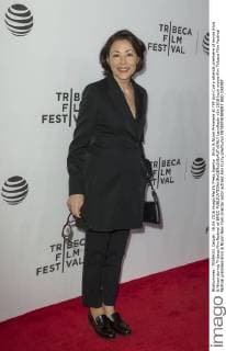 Elvis & Nixon Premiere at TFF Ann Curry attends premiere of movie Elvis & Nixon during Tribeca film festival at BMCC  LevxRadin
