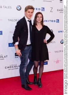 Lukas Sauer und Svenja Jung - Deutschlandpremiere Monsieur Chocolat im Delphi Filmpalast in Berlin am 20.04.2016. Deutschlandpremiere Monsieur Chocolat
