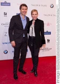 Guido Broscheit und Dana Golombek - Deutschlandpremiere Monsieur Chocolat im Delphi Filmpalast in Berlin am 20.04.2016. Deutschlandpremiere Monsieur Chocolat