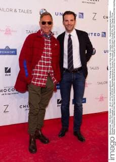 Wolfgang Joop und Dario Suter (Director DCM) - Deutschlandpremiere Monsieur Chocolat im Delphi Filmpalast in Berlin am 20.04.2016. Deutschlandpremiere Monsieur Chocolat