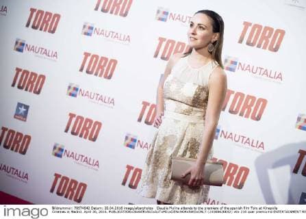 Claudia Molina attends to the premiere of the spanish film Toro at Kinepolis Cinemas in Madrid. April 20, 2016.  (20160420032)