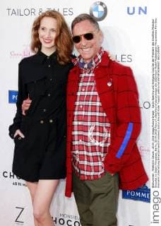 Sarah Sperling und Wolfgang Joop bei der Premiere des Kinofilms Monsieur Chocolat im Delphi Filmpalast. Berlin, 20.04.2016 Foto:xT.xBartillax xFuturexImage