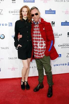 Sarah Sperling und Wolfgang Joop bei der Premiere des Kinofilms Monsieur Chocolat im Delphi Filmpalast. Berlin, 20.04.2016 Foto:xT.xBartillax xFuturexImage