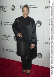 USA: Hologram for the King premiere at TFF Dascha Polanco attends premiere of Hologram for the King movie during Tribeca Film Festival at BMCC  LevxRadin
