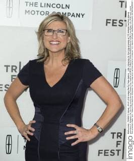 USA: Hologram for the King premiere at TFF Ashleigh Banfield attends premiere of Hologram for the King movie during Tribeca Film Festival at BMCC  LevxRadin