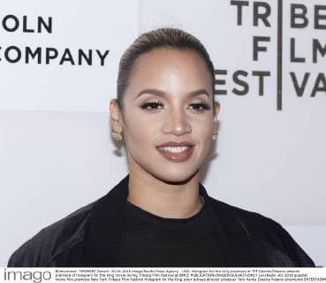 USA: Hologram for the King premiere at TFF Dascha Polanco attends premiere of Hologram for the King movie during Tribeca Film Festival at BMCC  LevxRadin