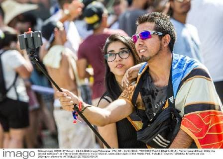 ITU, SP - 04 21 2016: TOMORROWLAND BRAZIL 2016 - Tomorrowland Brazil 2016, the second edition of the international electronic music festival, takes place again in the Maeda Park.  Jo?oxMoura