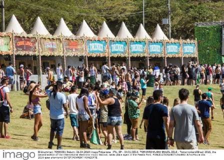 ITU, SP - 04 21 2016: TOMORROWLAND BRAZIL 2016 - Tomorrowland Brazil 2016, the second edition of the international electronic music festival, takes place again in the Maeda Park.  Jo?oxMoura