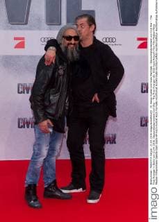 DJ Senay Gueler und Sven Martinek - Deutschlandpremiere von Civil War - The First Avenger in Berlin am 21.04.2016. Deutschlandpremiere Civil War - The First Avenger