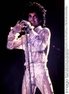 April 22, 2016 - Atlanta, Florida, U.S. - CHERIE DIEZ Times.. Prince in concert during the Purple Rain Tour at the Omni International Arena, Atlanta, Ga. on January 3, 1985. Atlanta U.S. - ZUMAs70_