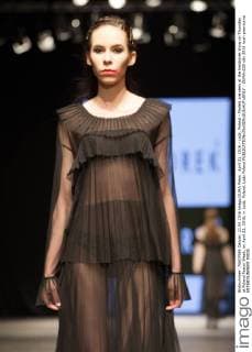 April 21, 2016 - Lodz, Poland - Models are seen at the Kedziorek show on Thursday at Poland Fasion Week, on April 21, 2016, in Lodz, Poland. Lodz Poland  - ZUMAn230