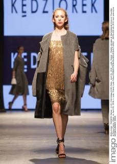 April 21, 2016 - Lodz, Poland - Models are seen at the Kedziorek show on Thursday at Poland Fasion Week, on April 21, 2016, in Lodz, Poland. Lodz Poland  - ZUMAn230