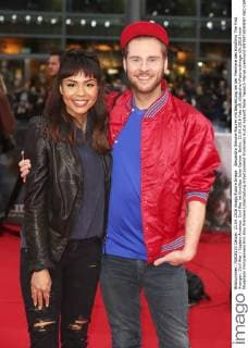Alexandra Simone Maurer mit Begleitung bei der Premiere des Kinofilms The First Avenger: Civil War Captain America: Civil War im CineStar Sony Center. Berlin, 21.04.2016 Foto:xS.xGabschx xFuturexImage