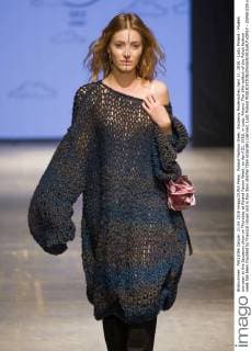 Poland Fashion Week: Szczesny Modenschau April 21, 2016 - Lodz, Poland - Models are seen at the Szczesny show on Thursday at Poland Fasion Week, on April 21, 2016, in Lodz, Poland. The 14th edition of the Polish fashion week has been troubled by financial issues and is two days shorter than originally planned. Lodz Poland  - ZUMAn230