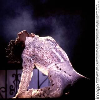 File - PRINCE ROGERS NELSON (June 7, 1958 - April 21, 2016) has died, age 57, at his Paisley Park home and studio in Minnesota. It was reported earlier that police had been investigating a fatality there. Prince was hospitalized last week after his plane for was forced to make an emergency landing in Moline, Illinois. A rep said had been battling a bad case of the flu. Pictured: January 3, 1985 - Atlanta, Ga., U.S. - Prince in concert during the Purple Rain Tour at the Omni International Arena. Atlanta U.S. - ZUMAs70_