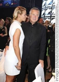 Franziska van Almsick mit Lebensgefährte Jürgen B. Harder bei der Aftershow Party des Radio Regenbogen Award 2016 im Europa-Park Confertainment Center. Rust, 22.04.2016 Foto:xS.xGabschx xFuturexImage