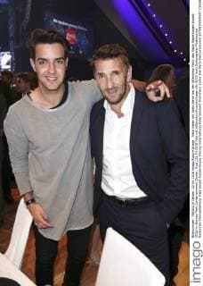 Mark Keller mit Sohn Aaron bei der Aftershow Party des Radio Regenbogen Award 2016 im Europa-Park Confertainment Center. Rust, 22.04.2016 Foto:xS.xGabschx xFuturexImage