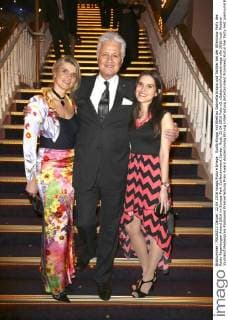 Guido Knopp mit Ehefrau Gabriella Knopp und Tochter bei der Aftershow Party des Radio Regenbogen Award 2016 im Europa-Park Confertainment Center. Rust, 22.04.2016 Foto:xS.xGabschx xFuturexImage