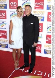 Franziska van Almsick und Lebensgefährte Jürgen B. Harder bei der Verleihung des Radio Regenbogen Award 2016 im Europa-Park Confertainment Center. Rust, 22.04.2016 Foto:xS.xGabschx xFuturexImage