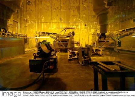 IMAGO Nature: Unsere Erde, Energiequellen, Kernenergie CHERNOBYL, UKRAINE. APRIL 23, 2016. A radioactive waste disposal facility at the Chernobyl power station. On April 26, 1986, the fourth reactor of the Chernobyl nuclear power plant exploded causing the world s worst nuclear disaster. Pyotr Sivkov TASS  TS020928