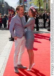 Isabell Horn mit Freund Jens Ackermann - Premiere Tanz der Vampire - Das Musical im Stage Theater des Westens in Berlin am 24.04.2016. Premiere Tanz der Vampire