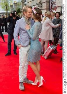 Isabell Horn mit Freund Jens Ackermann - Premiere Tanz der Vampire - Das Musical im Stage Theater des Westens in Berlin am 24.04.2016. Premiere Tanz der Vampire