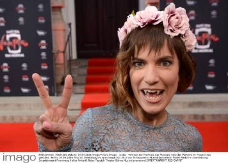 Isabell Horn bei der Premiere des Musicals Tanz der Vampire im Theater des Westens. Berlin, 24.04.2016 Foto:xC.xNiehausx xFuturexImage