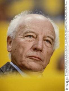 Walter SCHEEL , FDP , Oktober 1988 Walter SCHEEL , FDP , October 1988