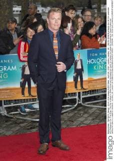 April 25, 2016 - London, London, UK - DAVID MENKIN attends the UK film premiere of A Hologram For The King. The film is about a failed American businessman looks to recoup his losses by traveling to Saudi Arabia and selling his idea to a wealthy monarch. London, UK. London UK  - ZUMAl94_