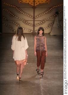 SAO PAULO, Brazil - 25 04 2016: SPFWN41 Lily Sarti during SPFWN41 held at the Biennial Pavilion in S?o Paulo.  Ci?axNeder
