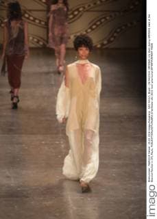 SAO PAULO, Brazil - 25 04 2016: SPFWN41 Lily Sarti during SPFWN41 held at the Biennial Pavilion in S?o Paulo.  Ci?axNeder