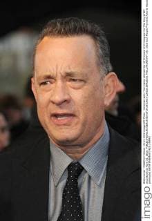 American actor Tom Hanks attends the UK Premiere of A Hologram For The King at BFI Southbank on April 25, 2016.  LON20160425201 PAULxTREADWAY
