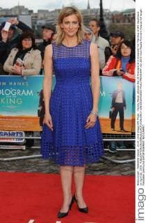 Christy Meyer attends the UK Premiere of A Hologram For The King at BFI Southbank on April 25, 2016.  LON20160425225 PAULxTREADWAY