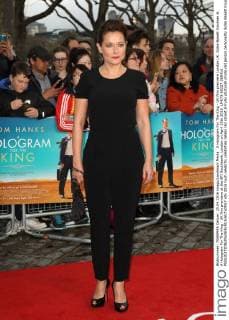 A Hologram For The King - UK film premiere London UK. Sidse Babett Knudsen at A Hologram For The King - UK film premiere at the BFI Southbank, London on April 25th 2016. LMK73-60227-260416 
