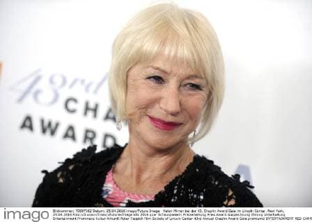 Helen Mirren bei der 43. Chaplin Award Gala im Lincoln Center. New York, 25.04.2016 Foto:xD.xVanxTinex xFuturexImage