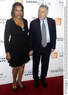 Robert De Niro mit Gattin Grace Hightower bei der 43. Chaplin Award Gala im Lincoln Center. New York, 25.04.2016 Foto:xD.xVanxTinex xFuturexImage