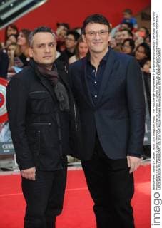 The First Avenger Filmpremiere in London American directors Joe Russo and Anthony Russo attend the UK Premiere of Captain America: Civil War at Westfield in London on April 26, 2016.  LON20160426226 PAULxTREADWAY