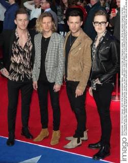 America Civil War UK Premiere London, UK. McFly at Captain America Civil War UK Premiere at the Vue Westfield Shopping Centre, London on April 26th 2016. LMK73-60233-270416 
