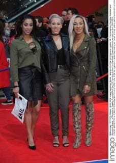 America Civil War UK Premiere London, UK. Kris Anderson, Courtney Rumbold and Alexandra Buggs - of Stooshe at Captain America Civil War UK Premiere at the Vue Westfield Shopping Centre, London on April 26th 2016. LMK200-60234-270416 