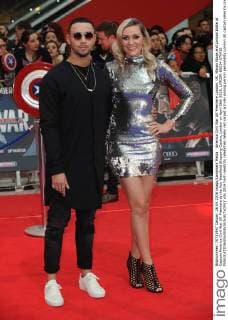 America Civil War UK Premiere London, UK. Mason Noise and Larissa Eddie at Captain America Civil War UK Premiere at the Vue Westfield Shopping Centre, London on April 26th 2016. LMK200-60234-270416 