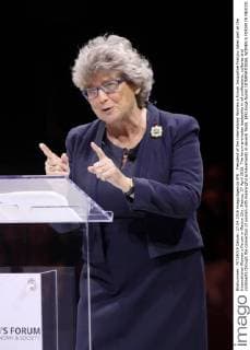 President of the Internatonal Women s Forum Jacqualine Franjou takes part at the International Women s Forum in Mexico City, Mexico, 27 April 2016. The forum promotes leadership in all professions, cultures and continents through the connection of women with meaningful achievements in several fields. EFE Jorge Nunez INTERNATIONAL WOMEN S FORUM IN MEXICO !ACHTUNG: NUR REDAKTIONELLE NUTZUNG!  MDF004 20160427-635973955004029348