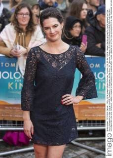 London, UK. 25 April 2016. Megan Maczko arrives for the UK premiere of the film A Hologram for the King at the BFI Southbank. A Hologram for the King, UK Premiere, London, UK 
