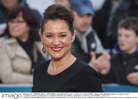 London, UK. 25 April 2016. Actress Sidse Babett Knudsen arrives for the UK premiere of the film A Hologram for the King at the BFI Southbank. A Hologram for the King, UK Premiere, London, UK 